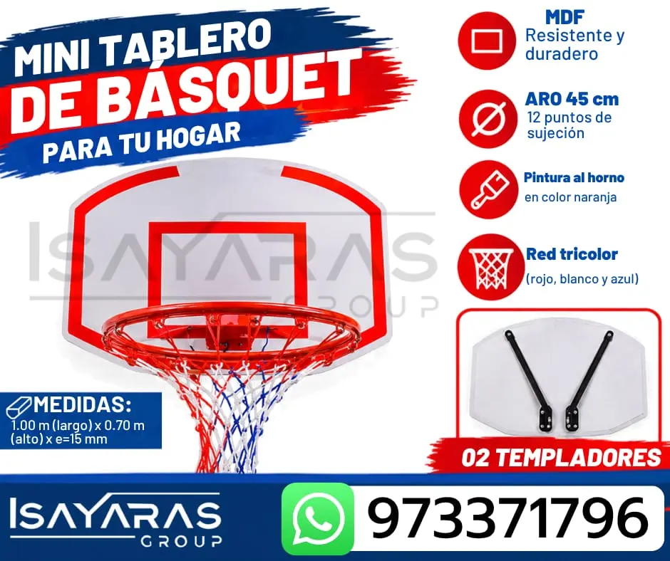 TABLEROS DE BASQUET- TU MEJOR OPCIÓN EN ISAYARAS GROUP
