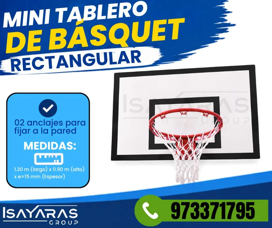 TABLEROS DE BASQUET- TU MEJOR OPCIÓN EN ISAYARAS GROUP