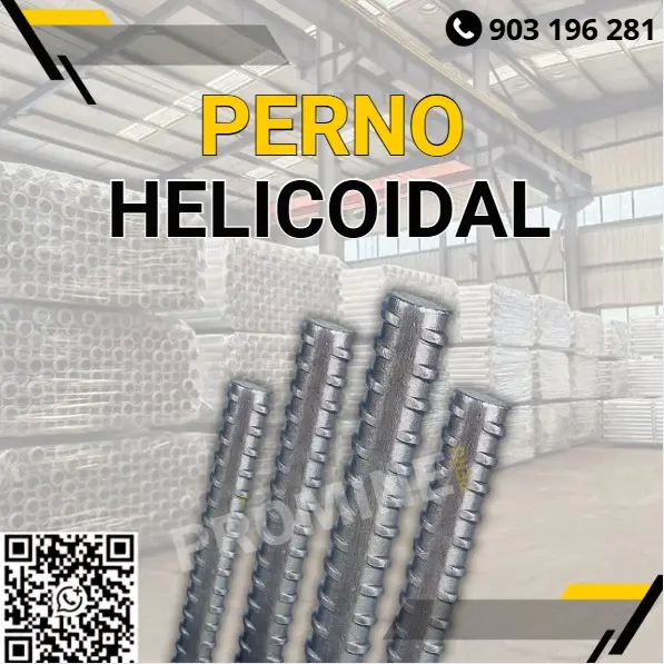 PERNO HELICOIDAL - PROMINE PERU