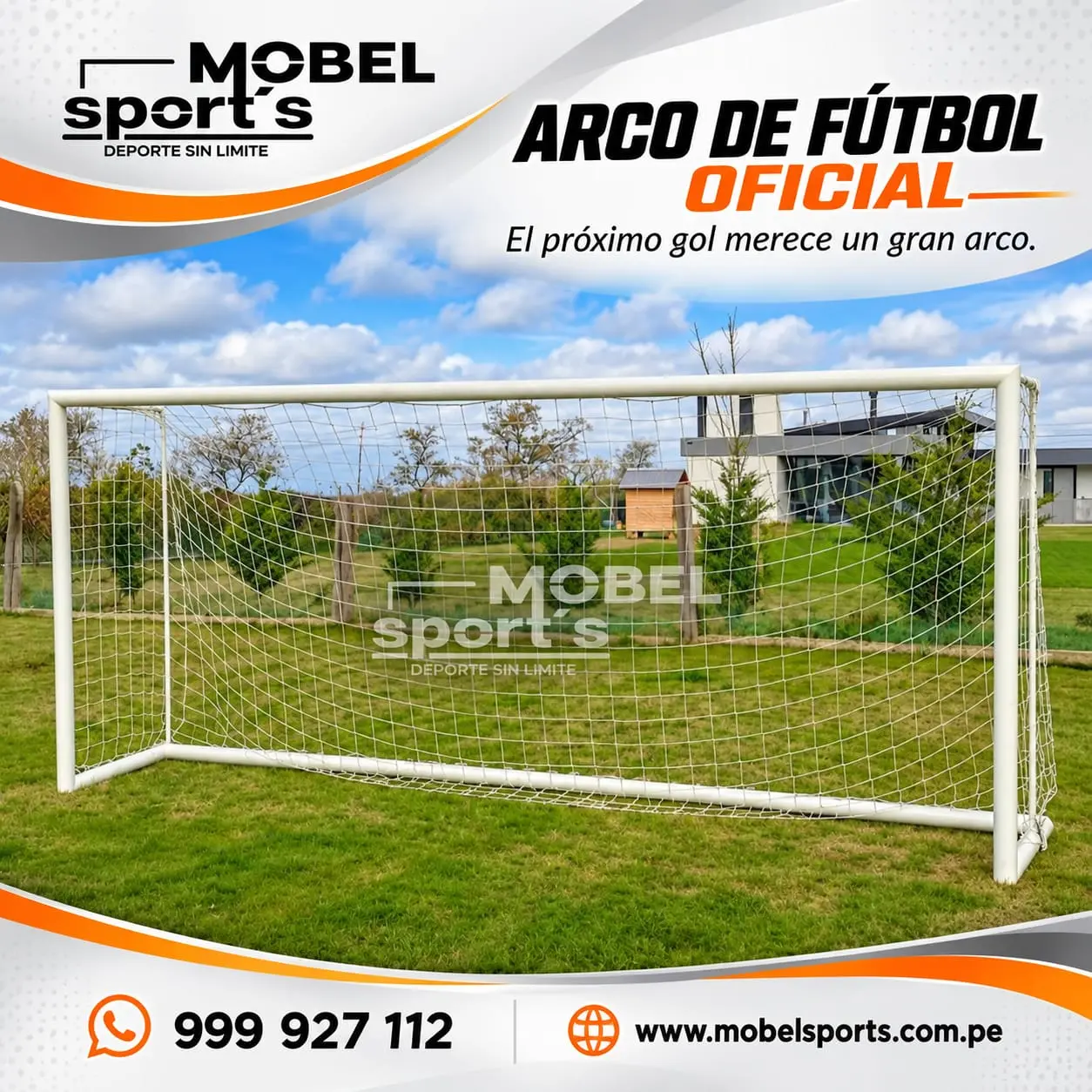 Arcos de futbol reglamentario