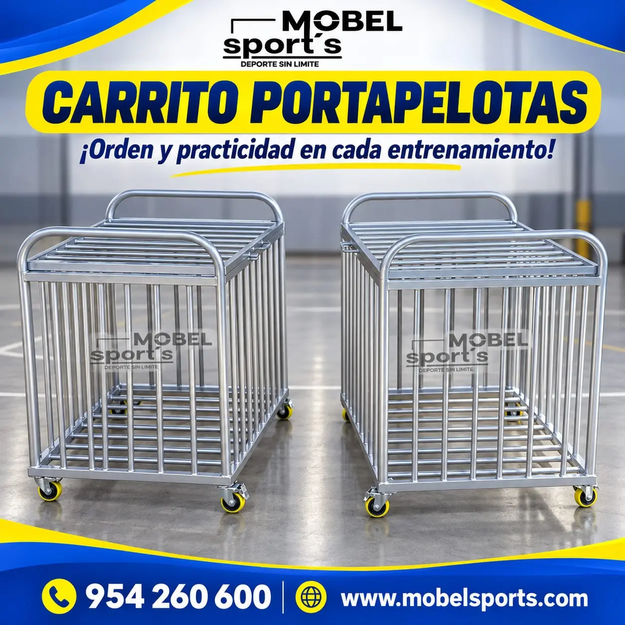 Canasta de baloncesto con brazo basculante