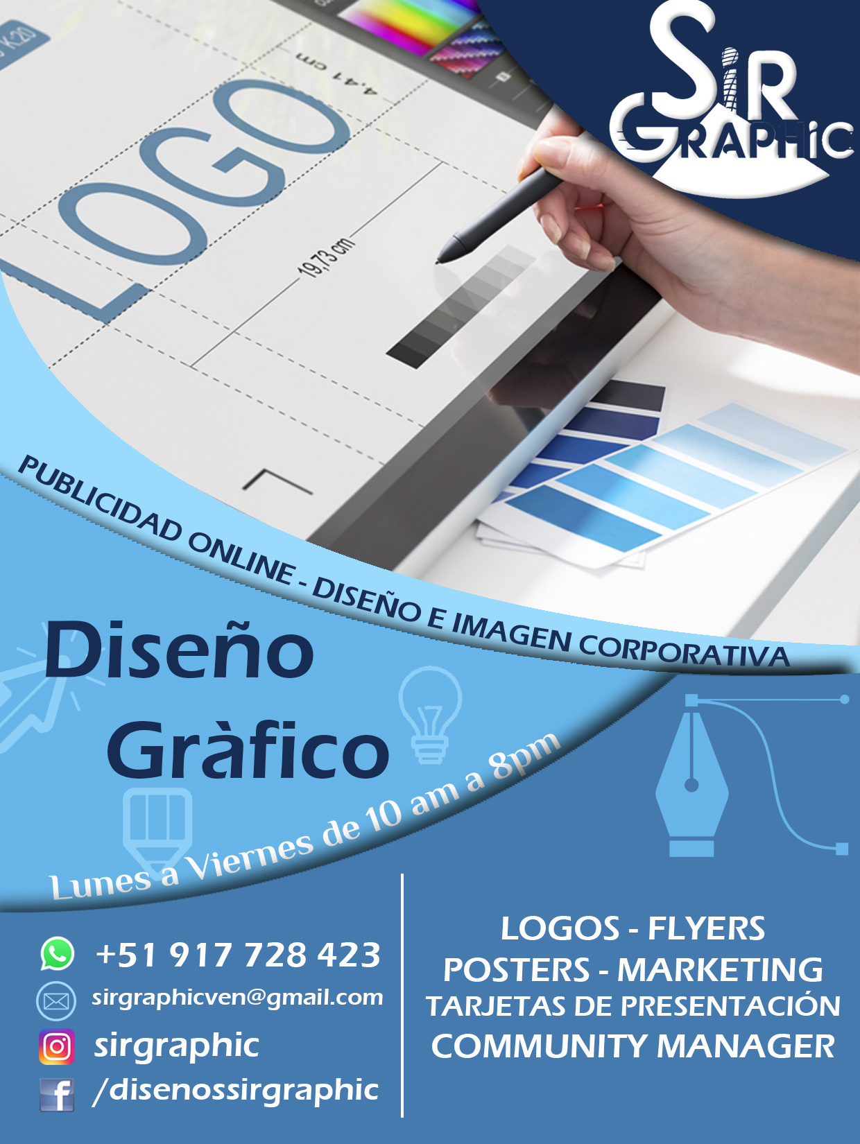 Flyers - Logos - Posters - Diseño Gráfico - Imagen corporativa