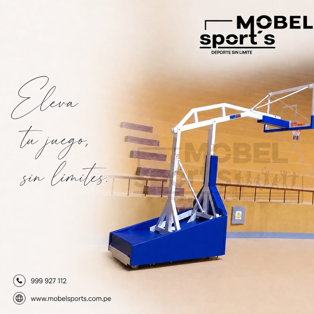 Tablero de basquetbol hidrualico mobel sports