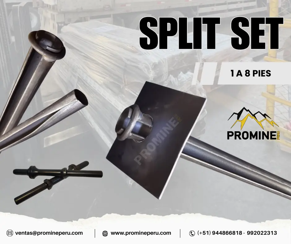 Split Set 1 a 8 Pies Anclaje Rápido