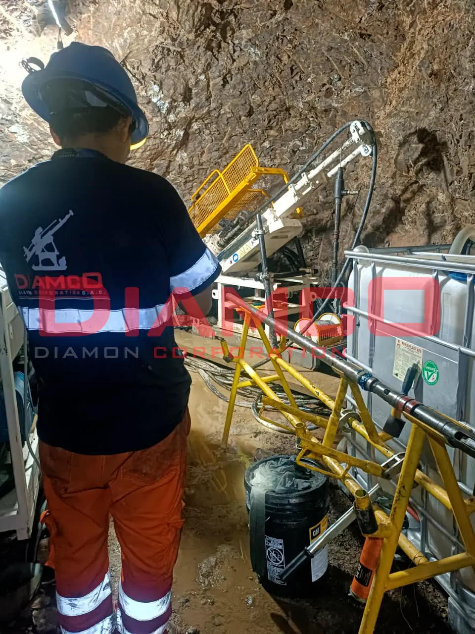 MACK 100 Perforadora Diamantina Hidráulica