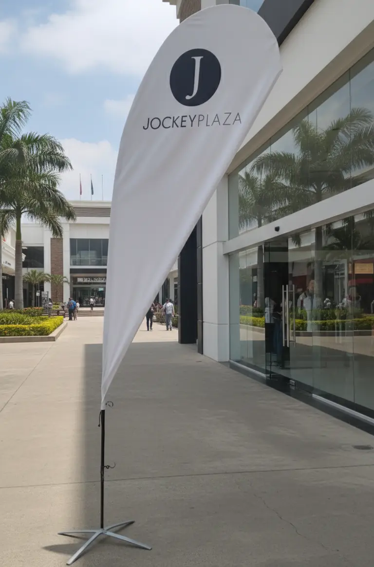 Banderola Publicitaria Flag de Alta Resistencia