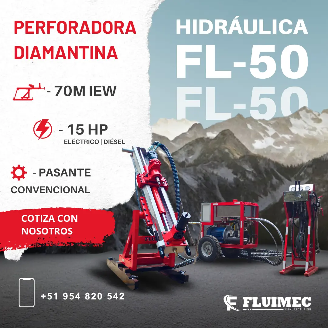 PERFORADORA PACKSACK FL-100 Explora hasta 150 m en AQ