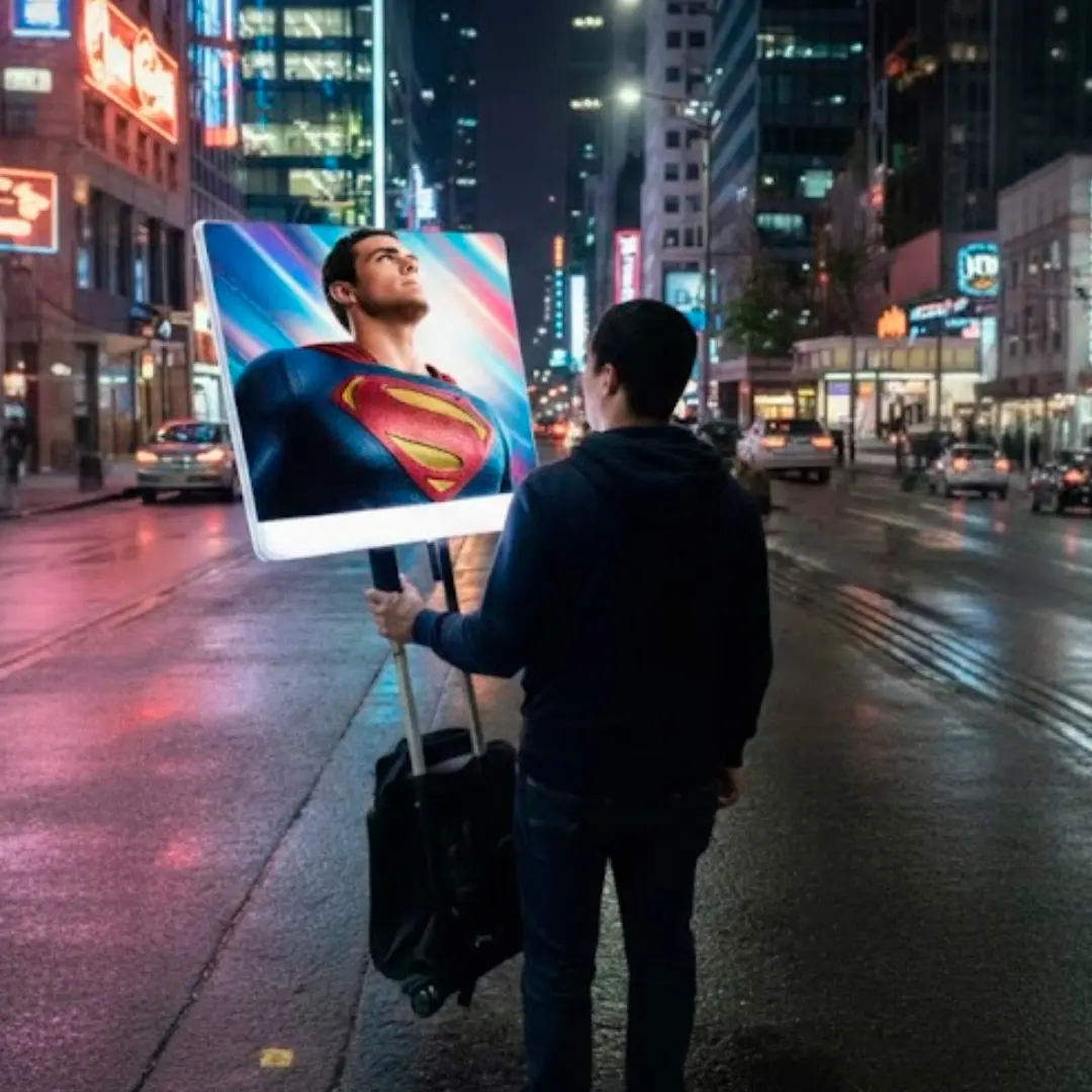 MOCHILA PUBLICITARIA LED - IMPACTO NACIONAL