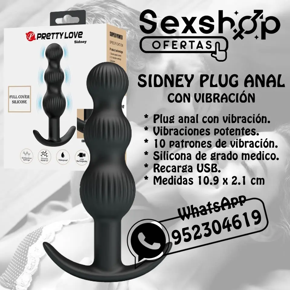 PLUG ANAL RETRACTIL CON GEMA LUMINOSA - SEXSHOP LINCE