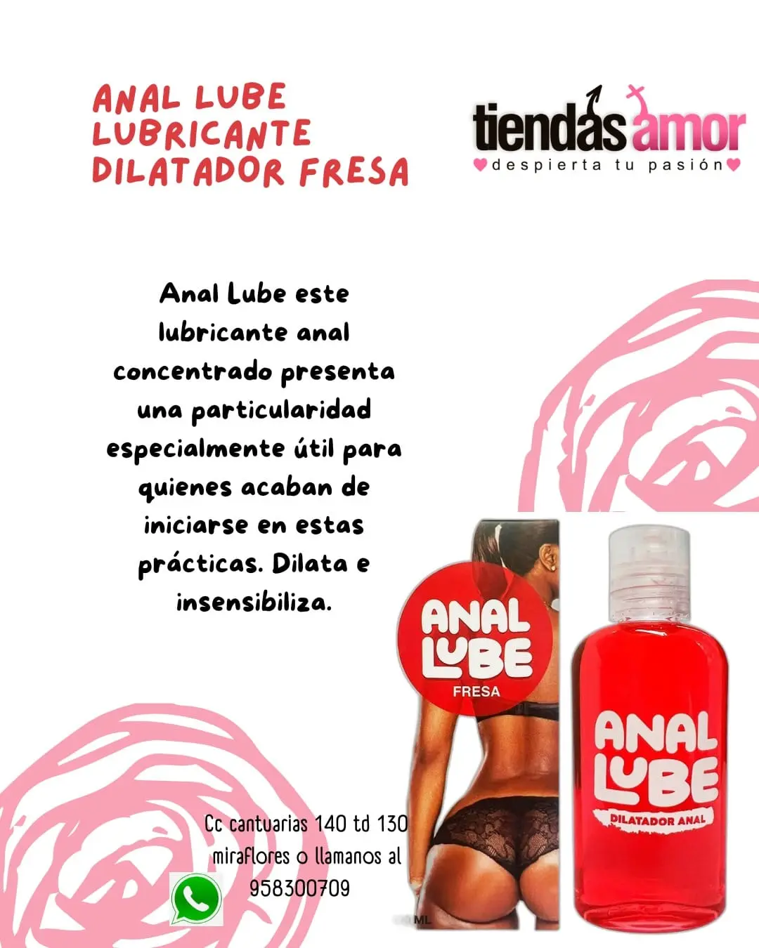 Preservativos y lubricantes TIENDAS AMOR SEXSHOP 958300709