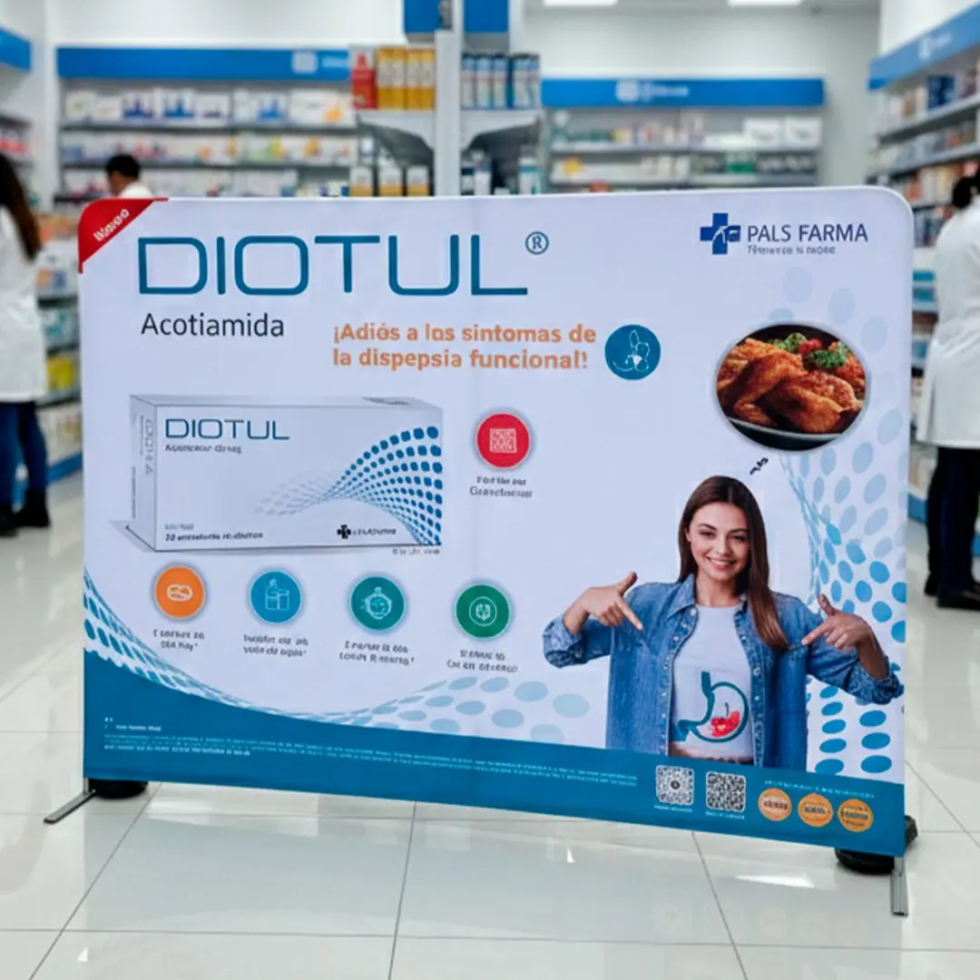 BACKING DE TENSION RECTO PARA EVENTOS Y PUBLICIDAD