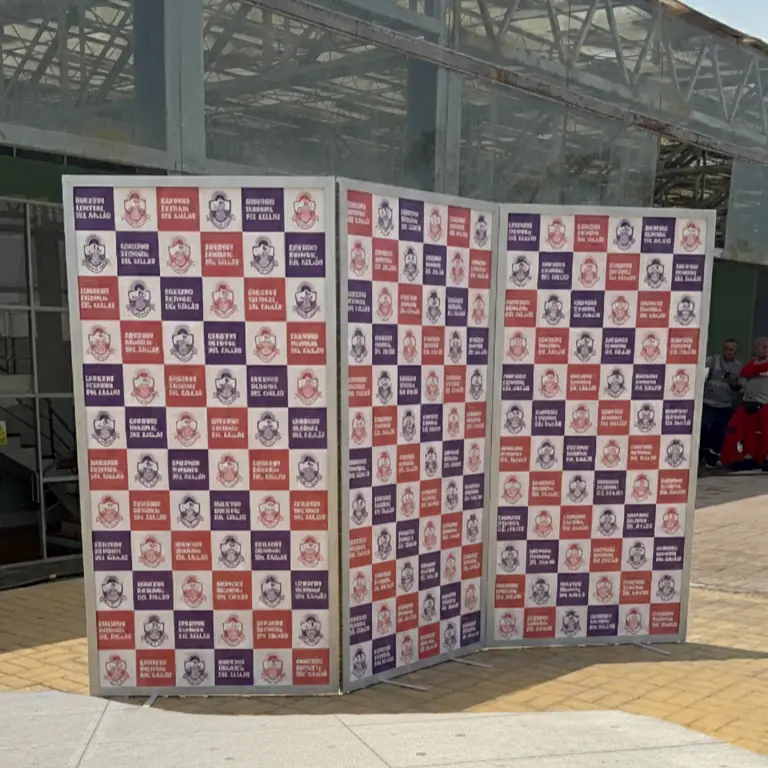 BIOMBO PLEGABLE PUBLICITARIO PARA EVENTOS Y FERIAS