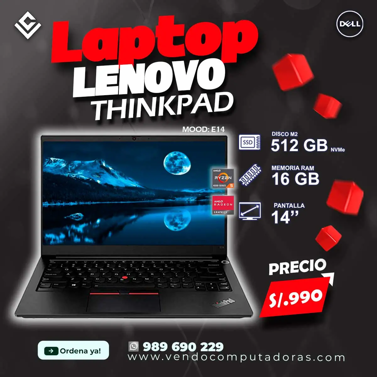 Laptop Lenovo Thinkpad 