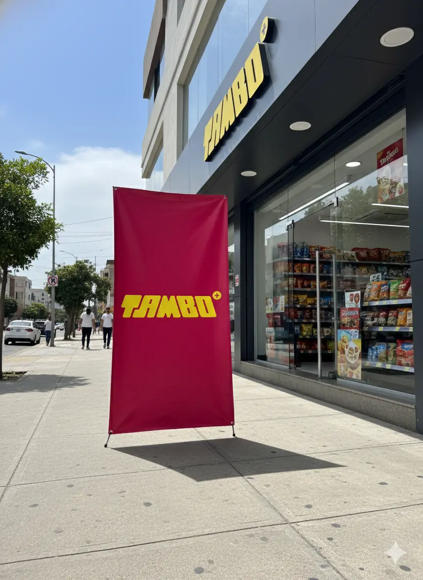 PARANTE X ARAÑA PUBLICITARIO EN LIMA PARA EVENTOS Y PROMOCIÓ