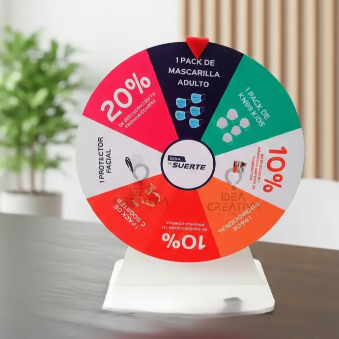 RULETA PUBLICITARIA EN LIMA PARA EVENTOS Y ACTIVACIONES DE M