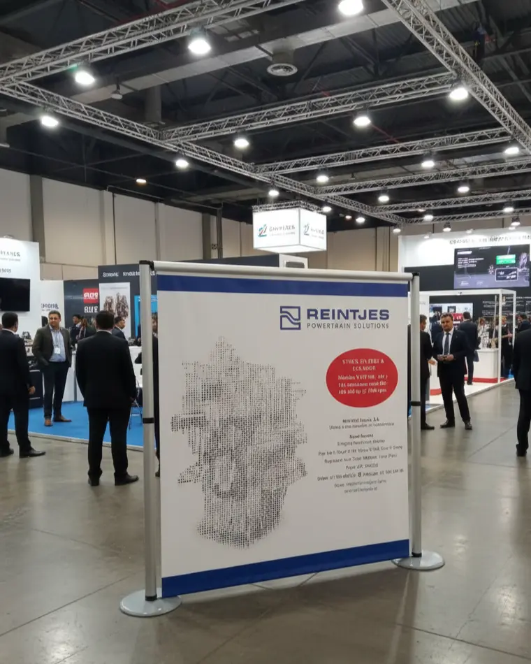 Backing retráctil wall para eventos y exhibiciones publicita