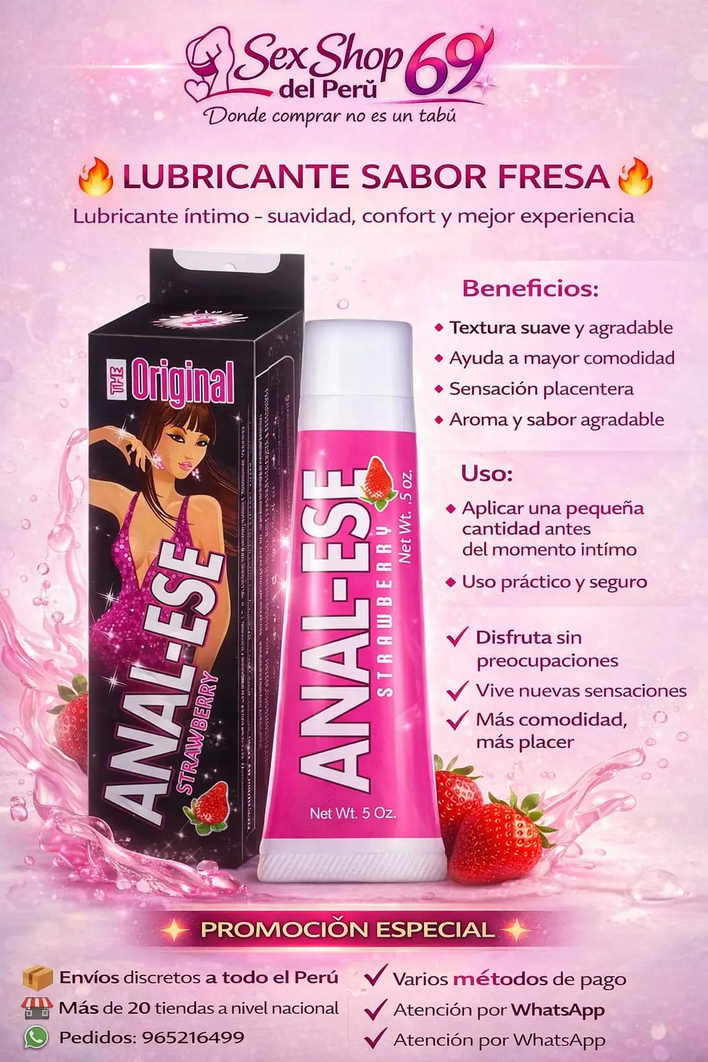 Masturbador masculino discreto Perú 965216499