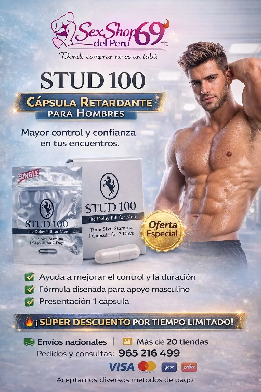 pastillas retardantes originales Perú 965216499