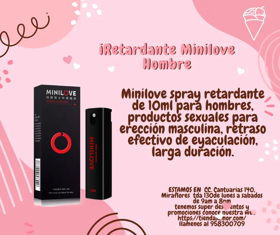 Sprays y retardantes TIENDAS AMOR SEXSHOP MIRAFLORES 95830