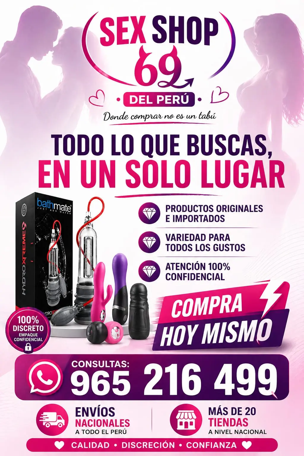  tienda sex shop Perú ofertas envío discreto rápido