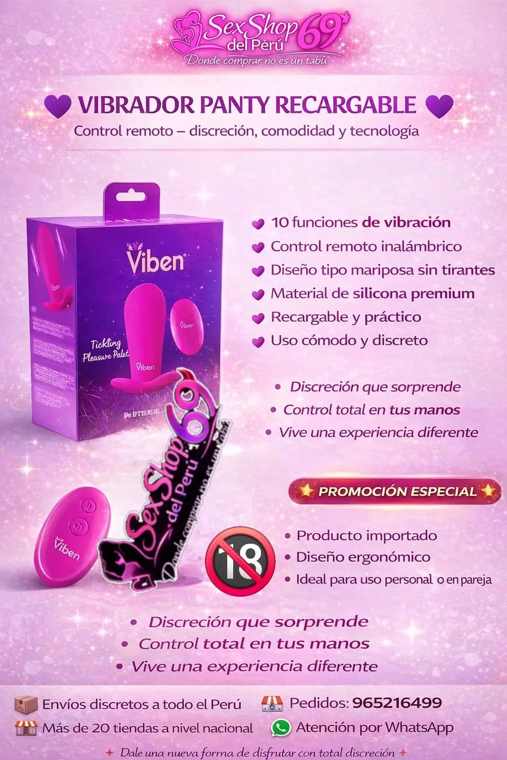 gel íntimo caliente Perú lubricante efecto calor Lima 