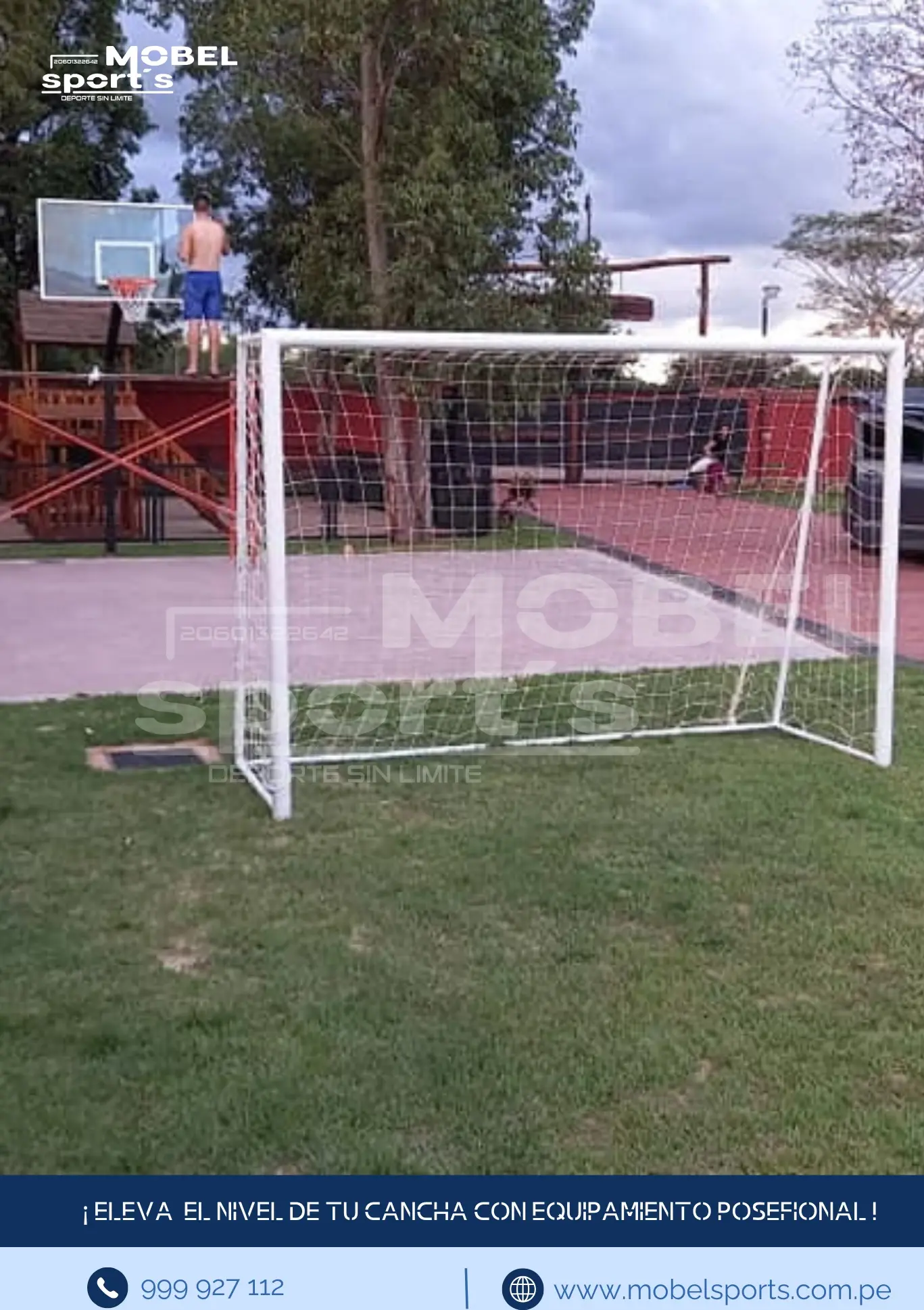 Arcos de futbol acero mobel sports