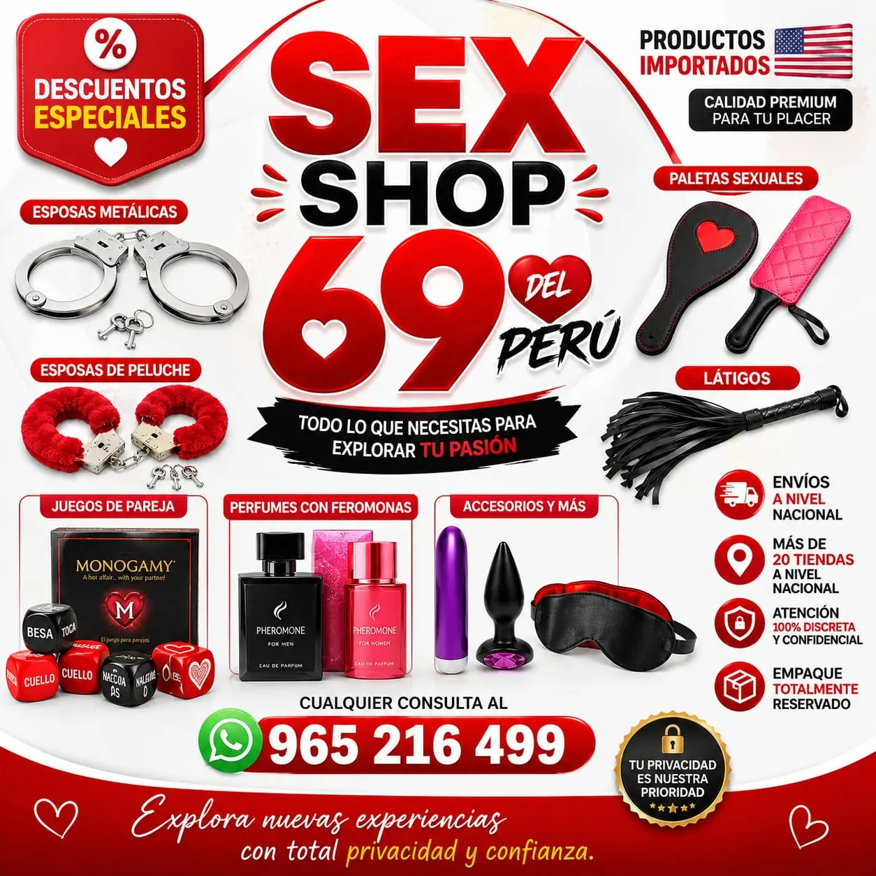 SEX SHOP 69 DEL PERÚ TODO PARA TU DIVERSIÓN