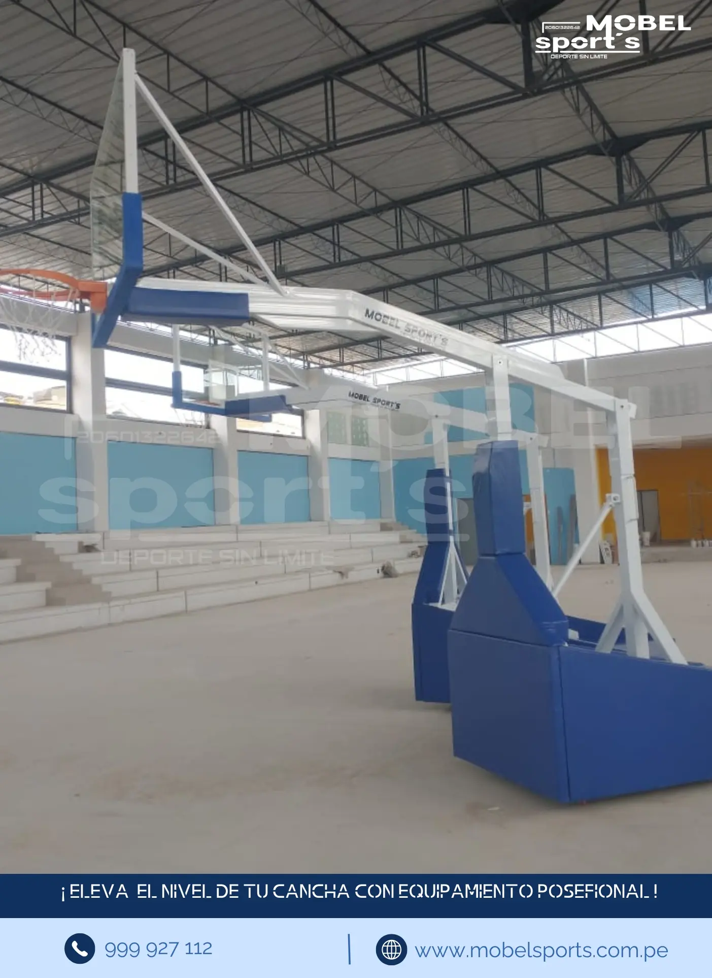 Tablero de basketball mobel sports