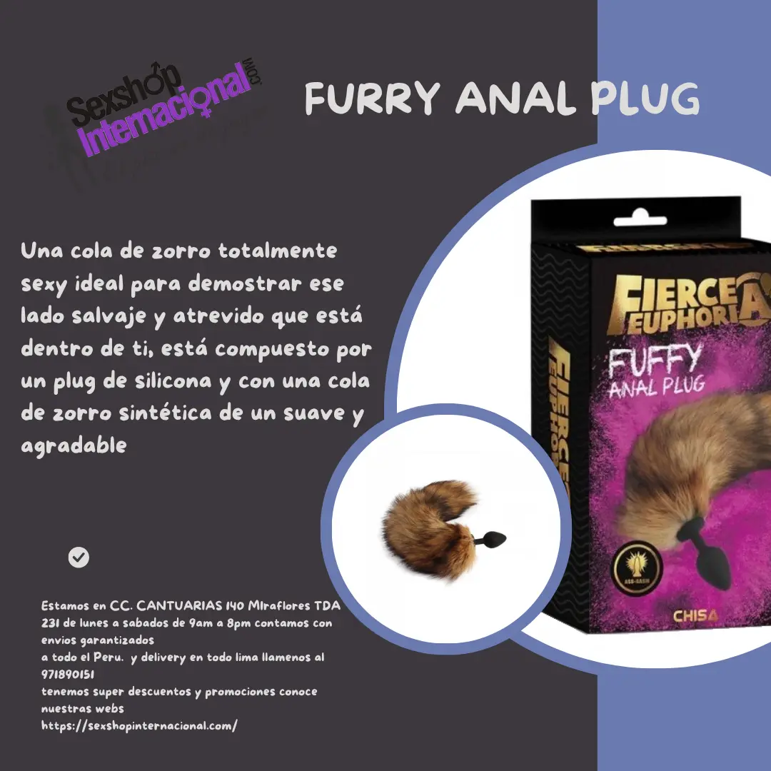 PLUG ANALES CON COLITAS EN TIENDA EROTICA MIRFLORES LIMA