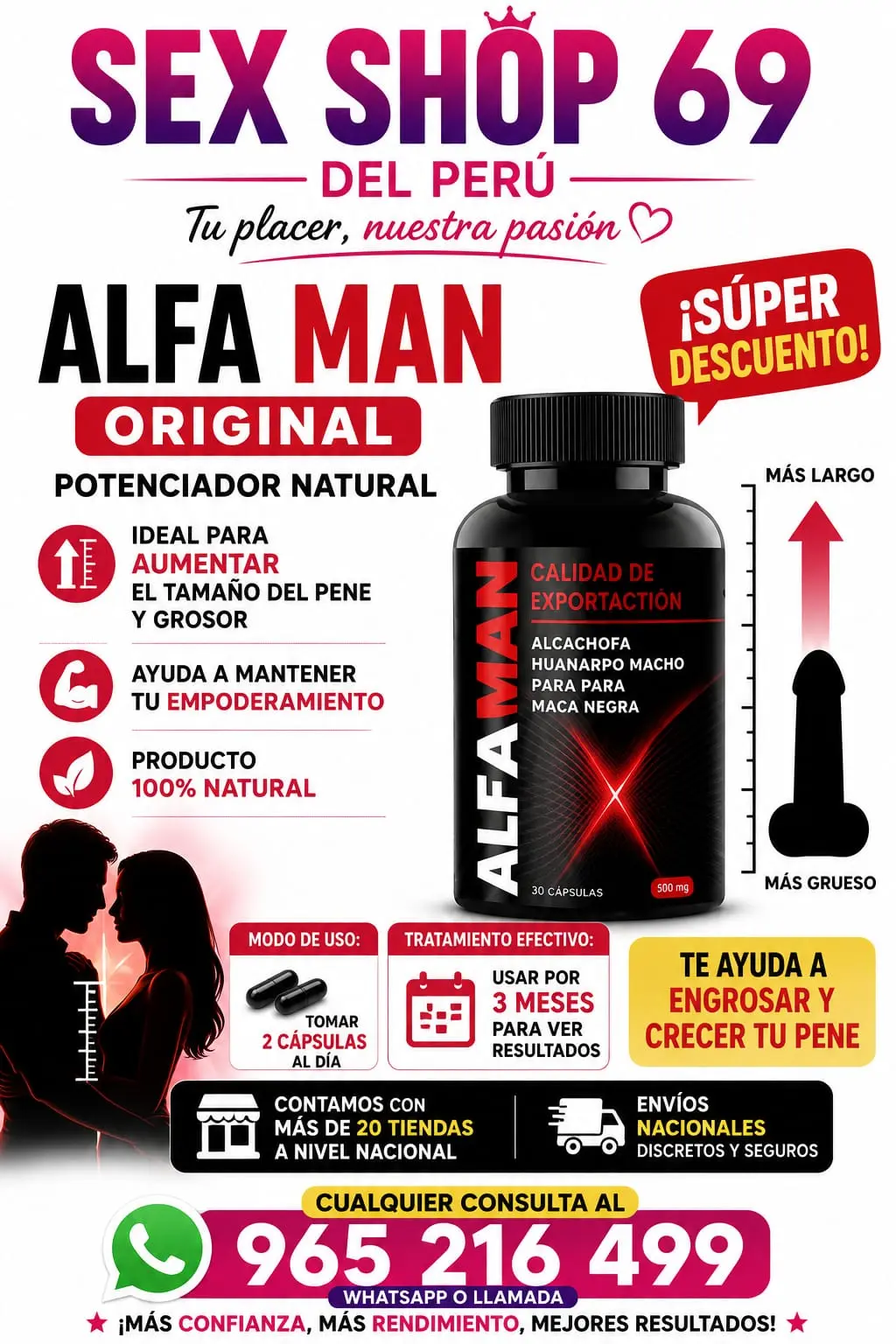Titan Gel original agrandador masculino 965216499