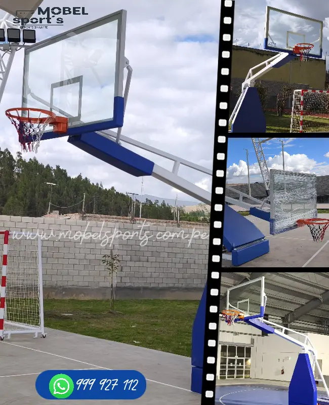 Tablero de baloncesto plegable oficial mobel sports