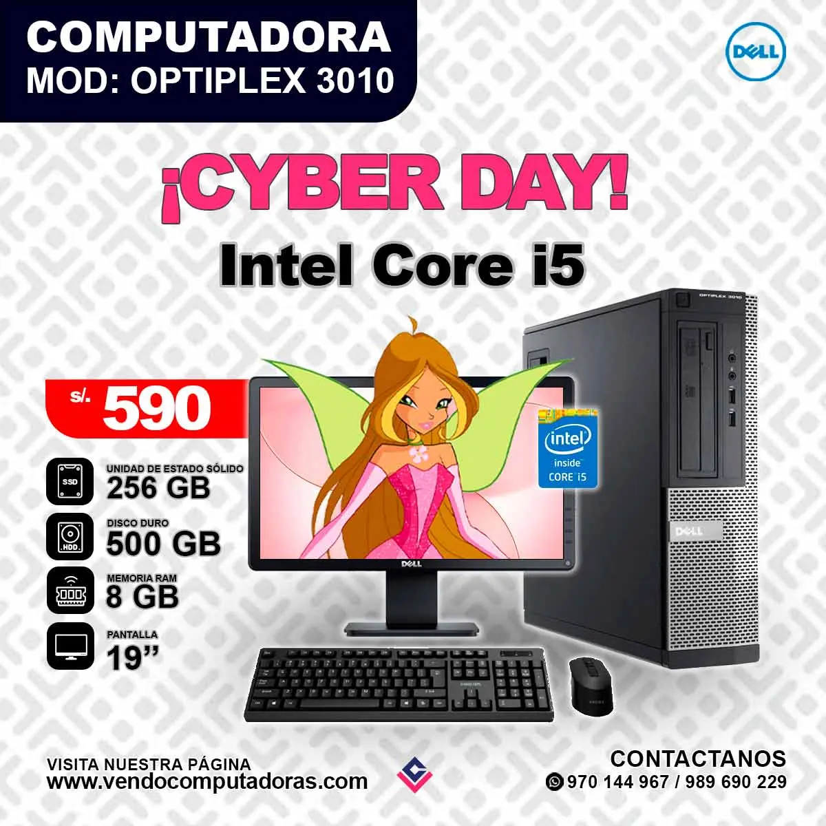Computadora DELL Intel Core i5