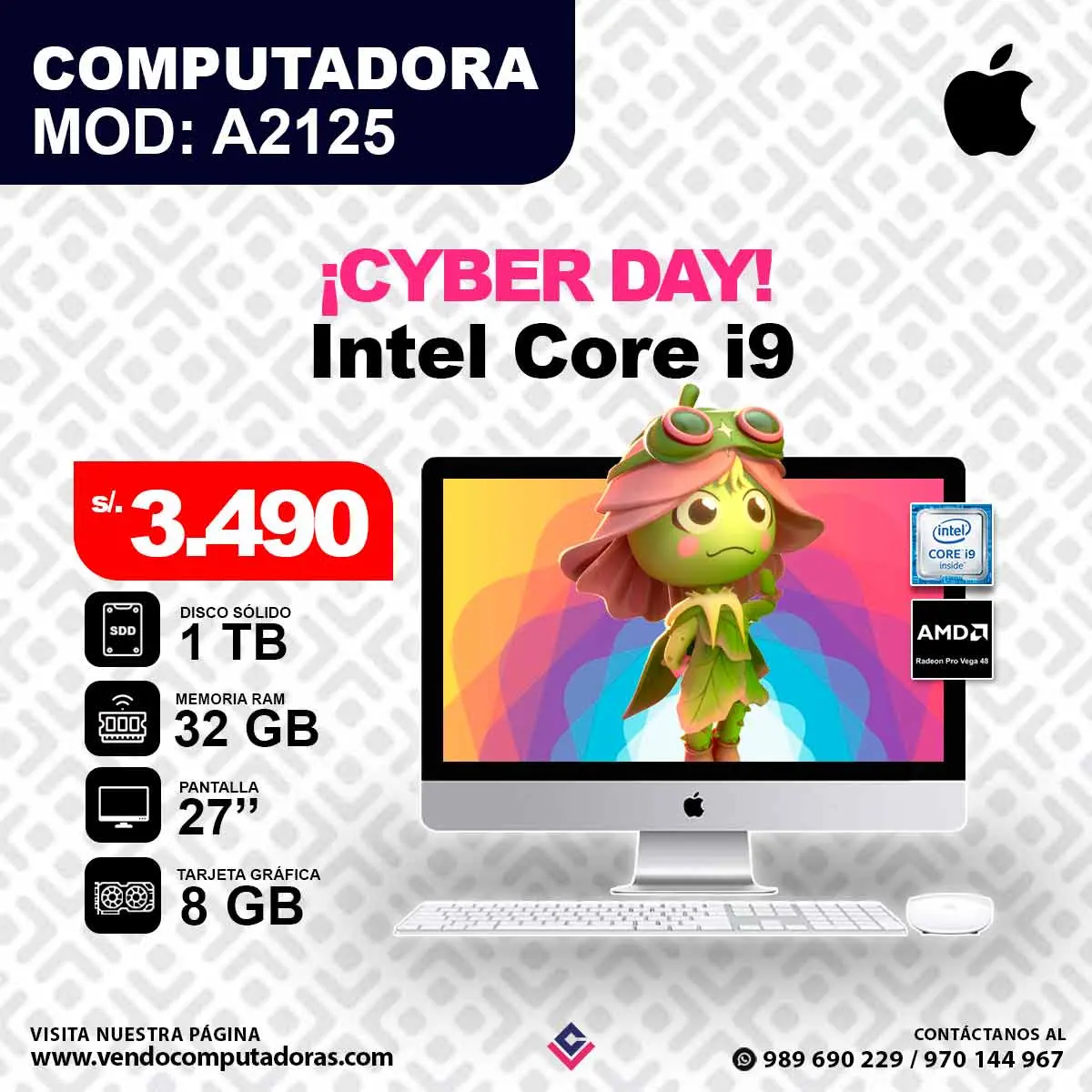 MAC Core i9 A2125