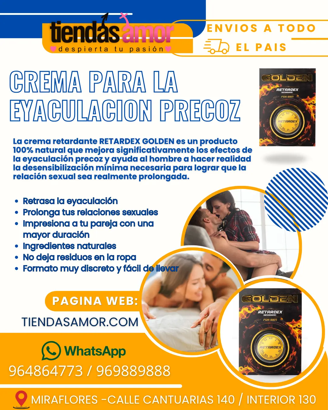  Sprays y retardantes TIENDAS AMOR SEXSHOP 958300709
