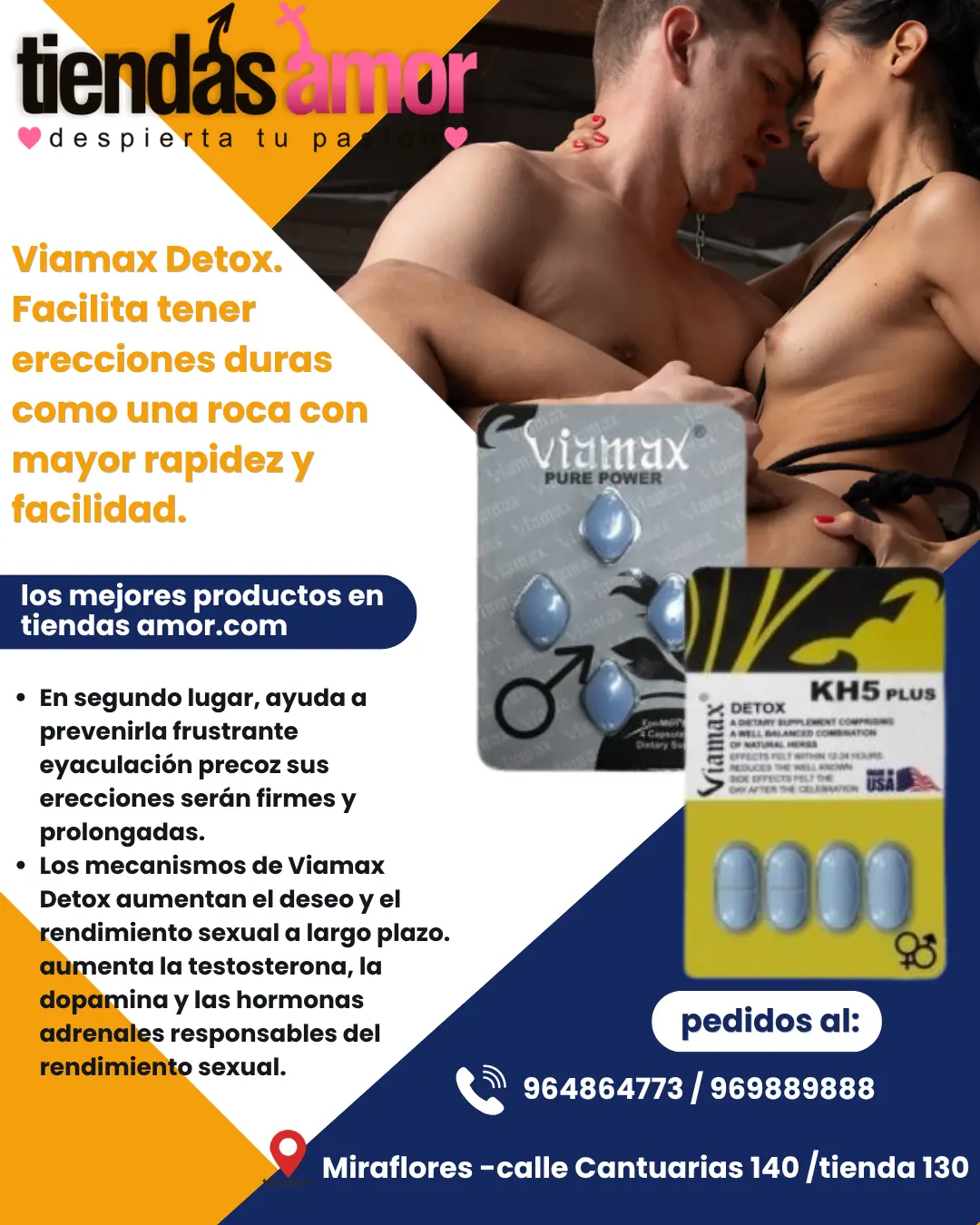 Potenciadores mejoran la energía física la potencia sexual