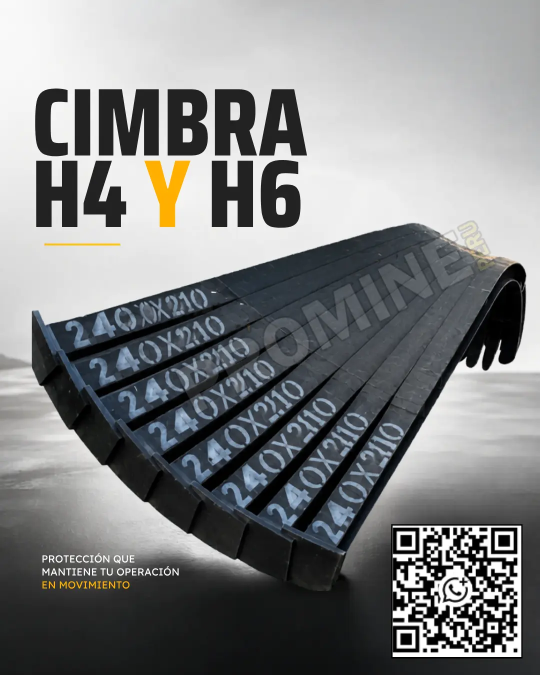CIMBRA H4 Y H6 PARA SOSTENIMIENTO MINERO