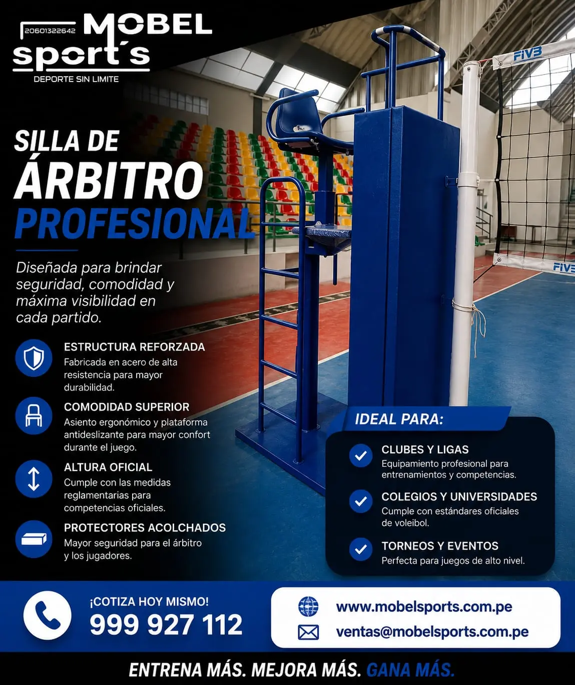 Carrito de almacenamiento deportivo mobel sports