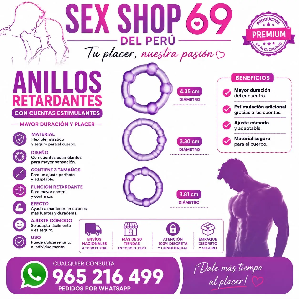Sex Shop tienda de xxx Productos Importados para Adultos