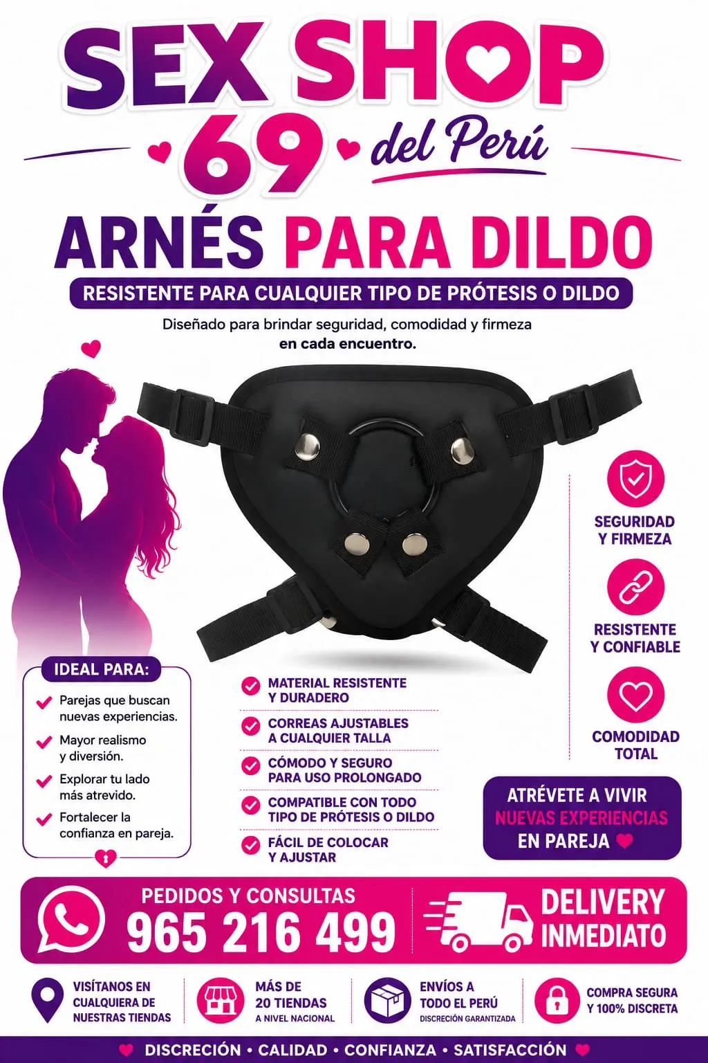 Sex Shop con Delivery Inmediato en Tumbes 965216499