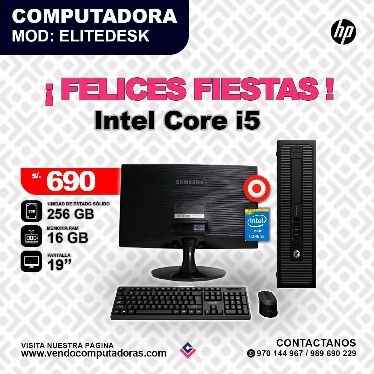 Computadora SAMSUNG Intel core i5 