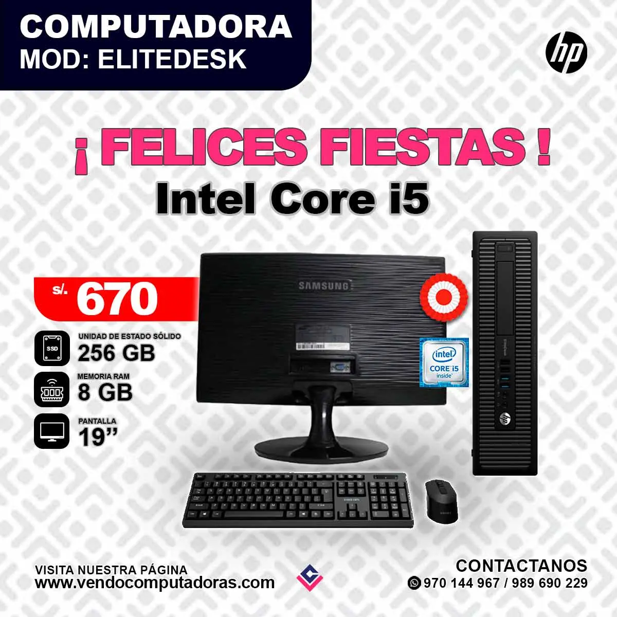 Computadora Samsung Intel core i5 