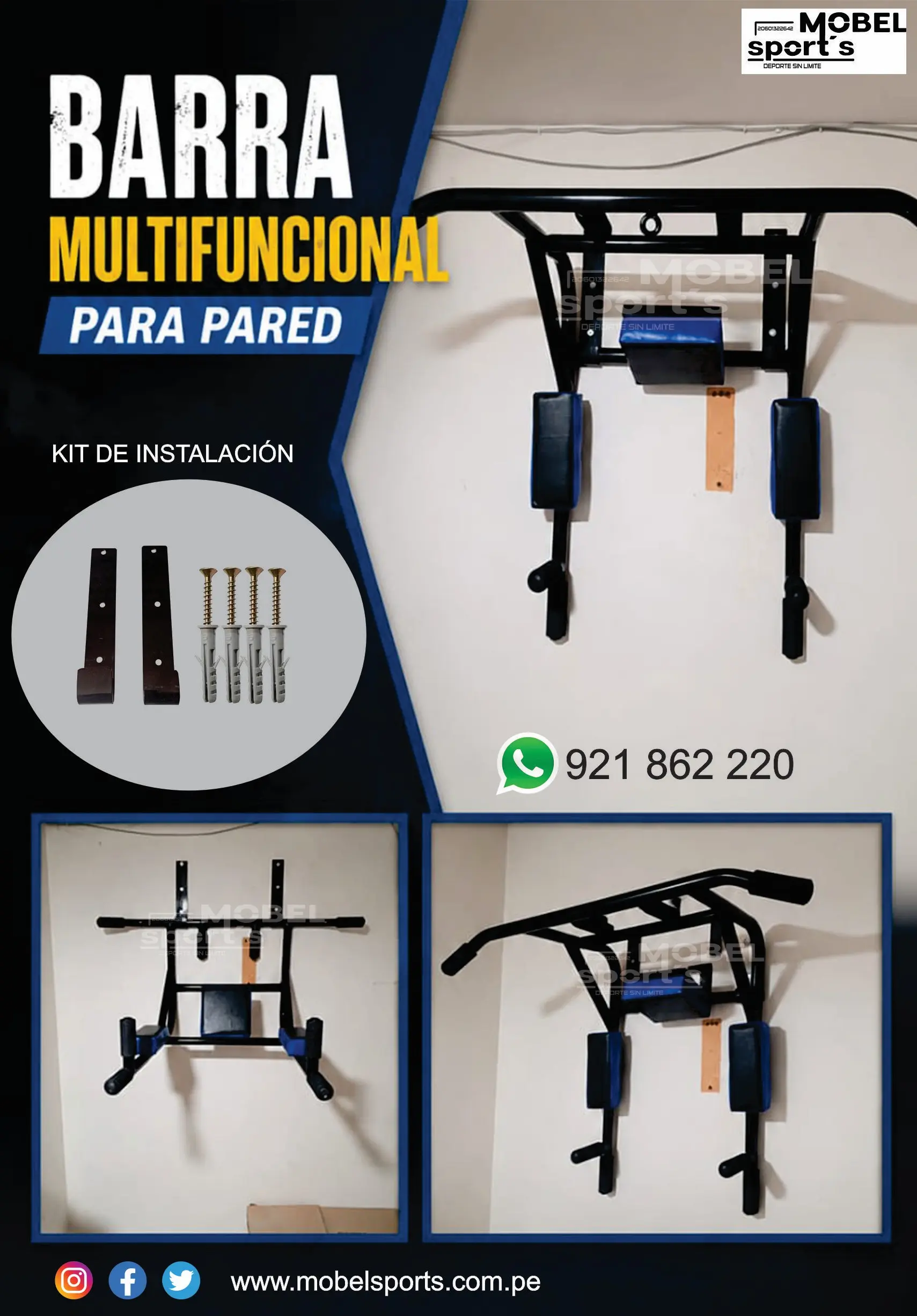 entrenamiento en casa mobel sports