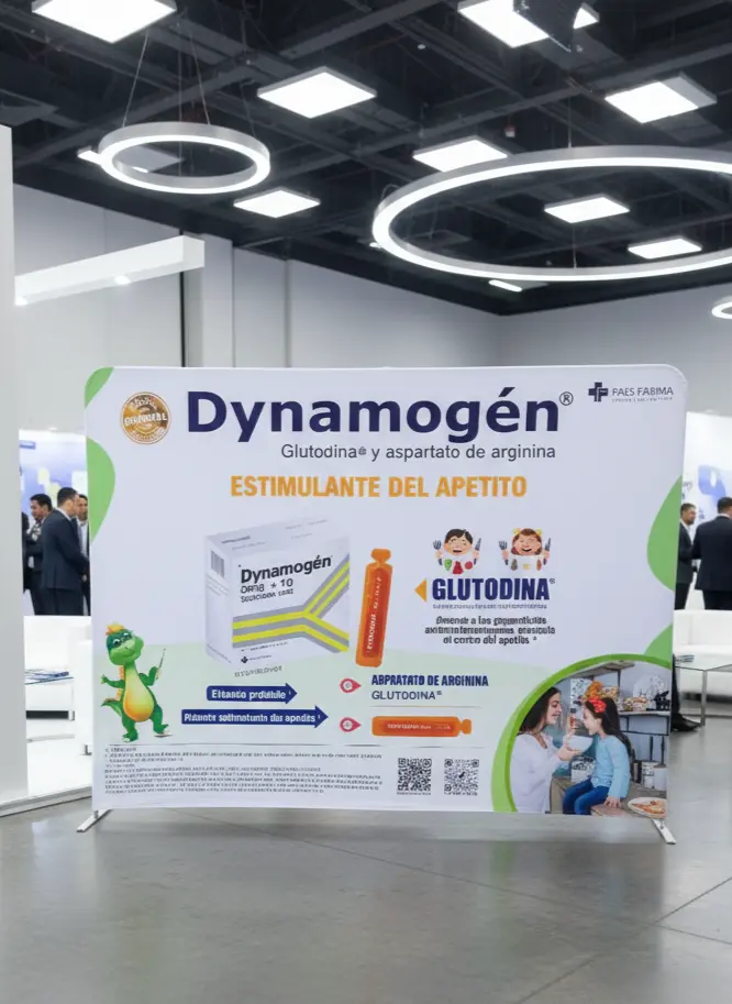 BACKING DE TENSIÓN RECTO PARA FERIAS STANDS Y EVENTOS CORPO