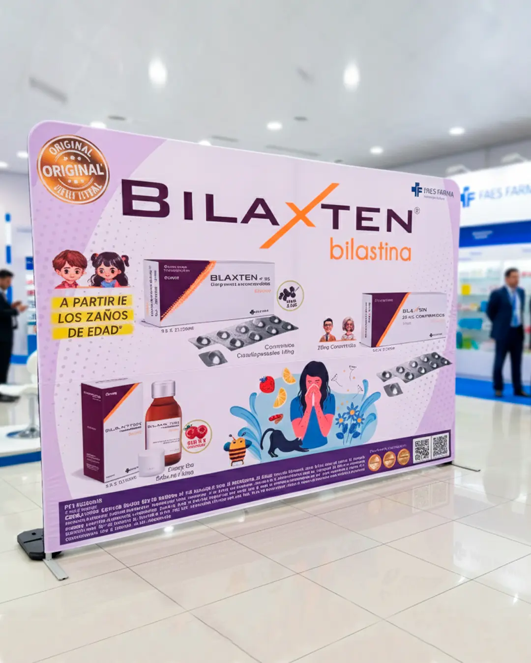  Vista de anuncio BACKING DE TENSIÓN RECTO PARA FERIAS STAN