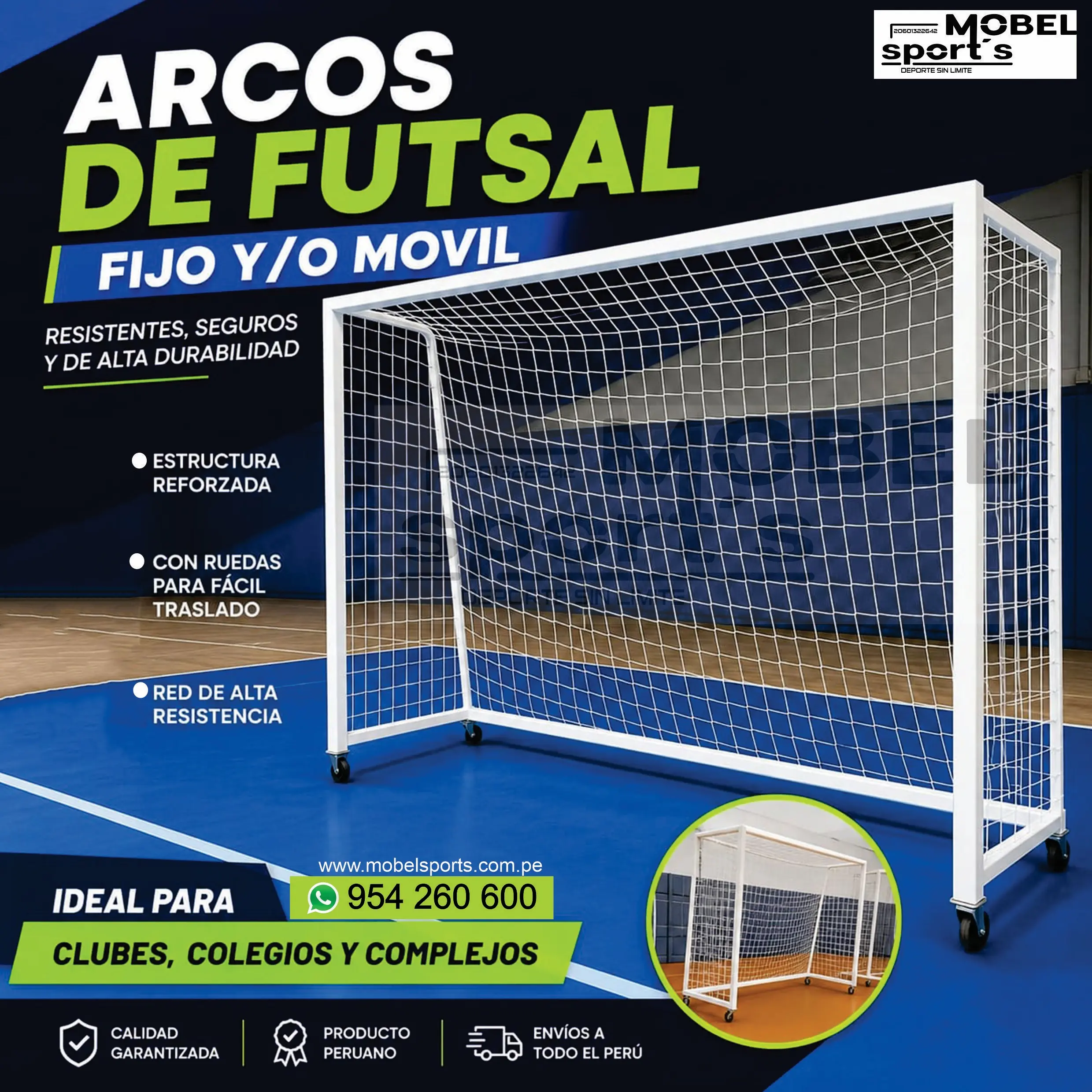 Arco de entrenamiento Futbol MOBEL SPORTS