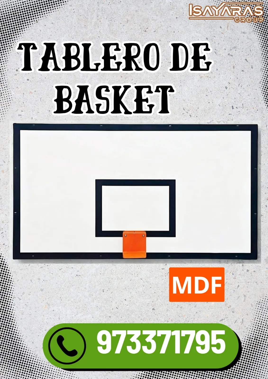 TABLERO DE BASQUET PROFECIONALES - isayaras group 