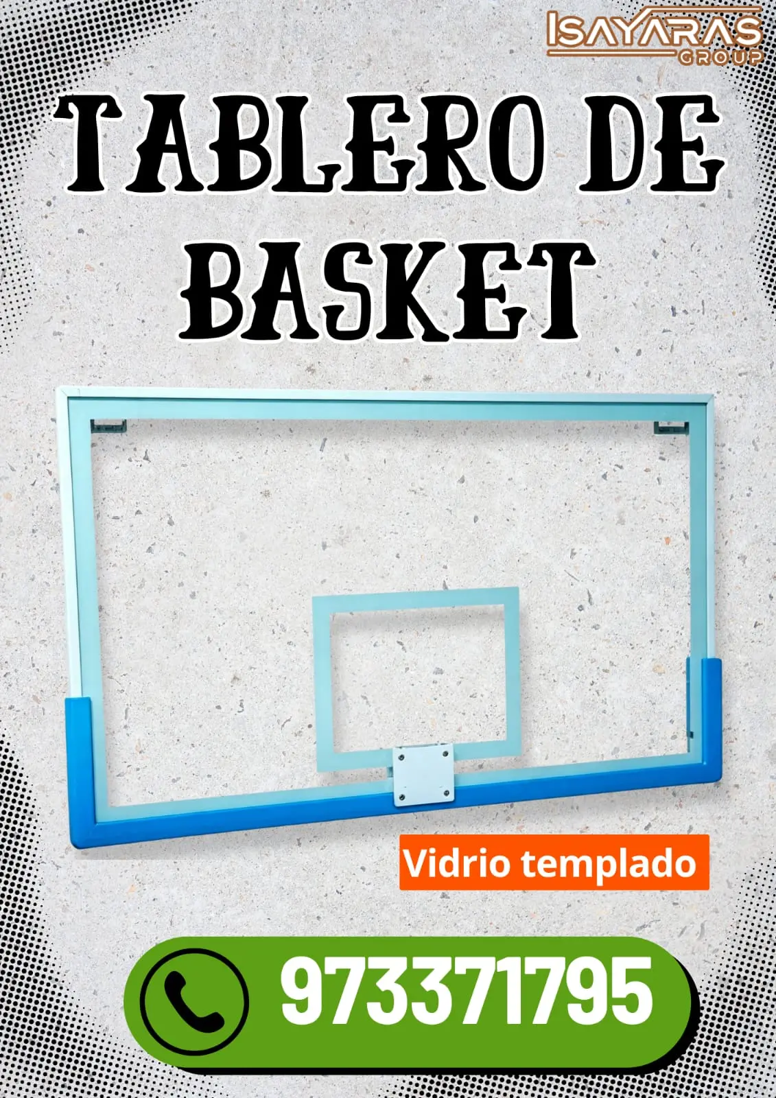 TABLERO DE BASQUET PROFECIONALES - isayaras group 
