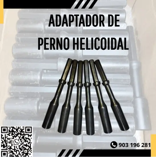 ADAPTADOR PERNO HELICOIDAL PROMINE PERÚ
