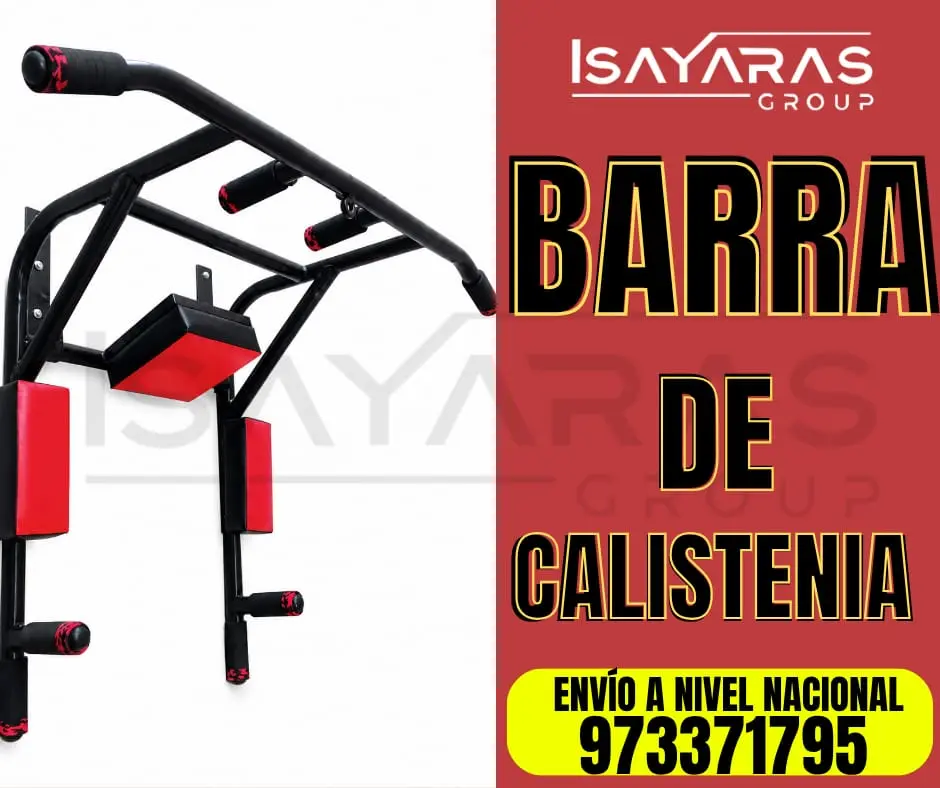BARRA DE CALISTENIA PRODUCTO NACIONAL- ISAYARAS GROUP 