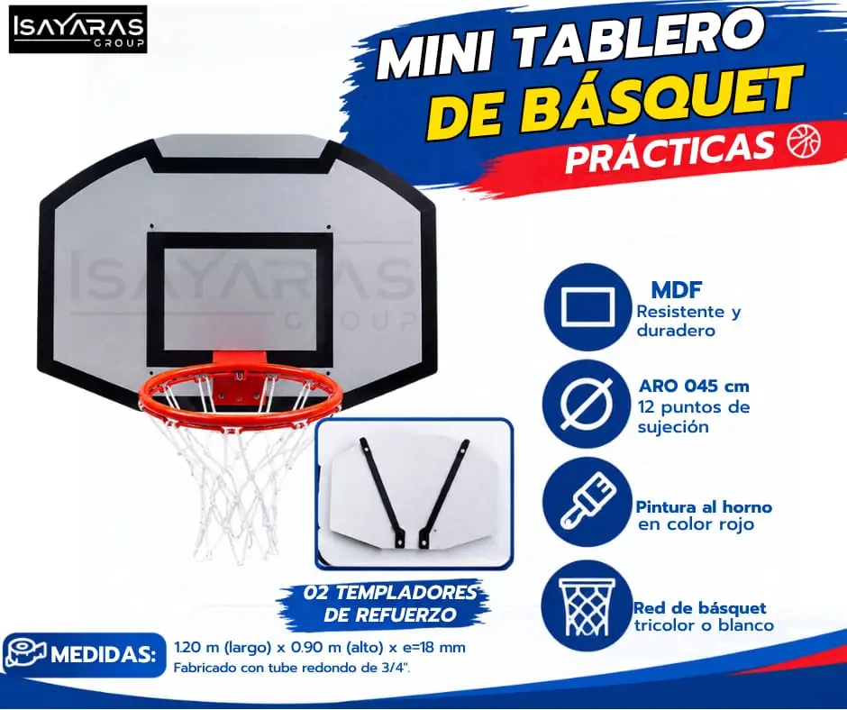 TABLEROS DE BASQUET- TU MEJOR OPCIÓN EN ISAYARAS GROUP